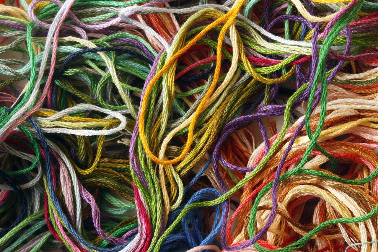 Remnant Cotton Threads