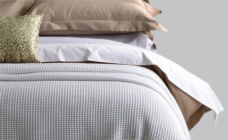 waffle throw bedding