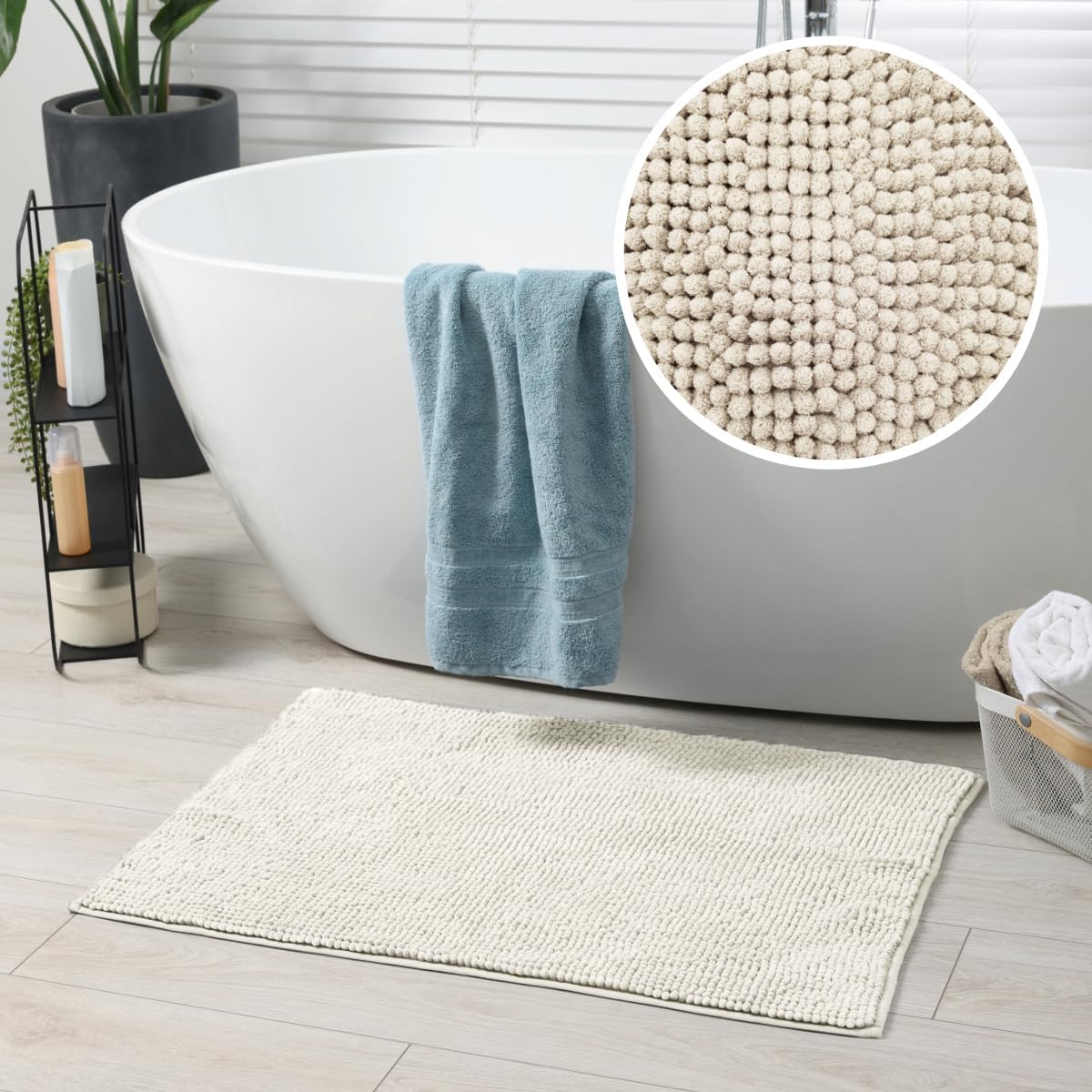 Quick dry bath mats made from super soft chenille, super soft and non slip.