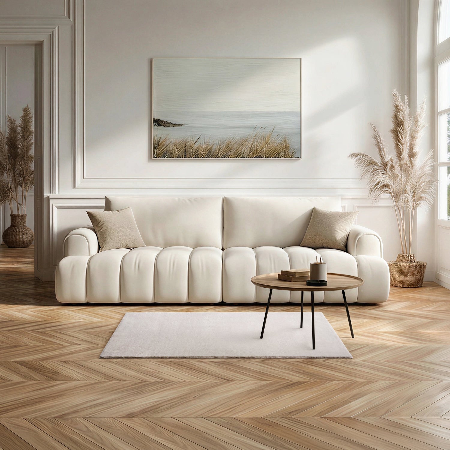 blush pink softie rug 80 x 150cm