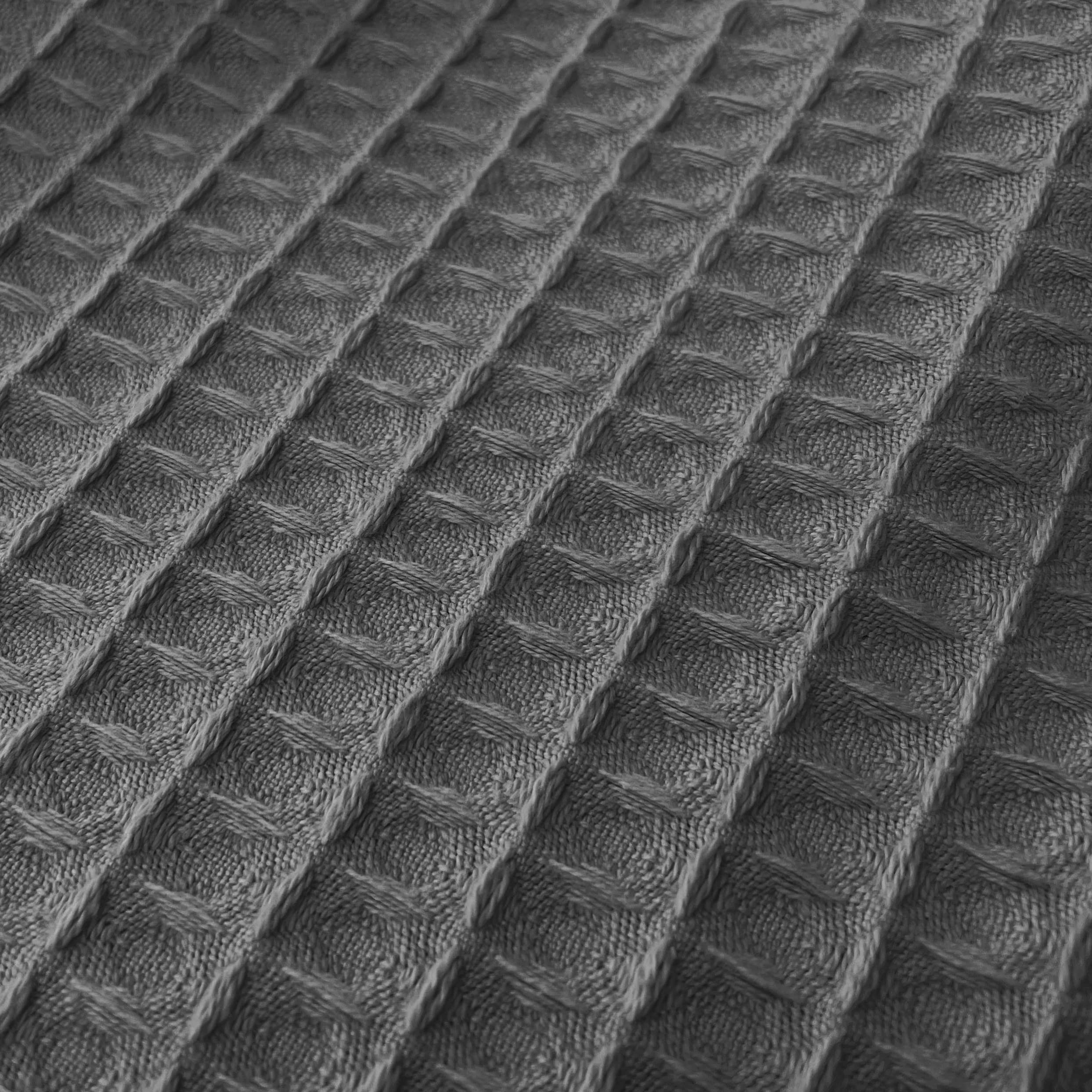 Hotel Waffle Cushion Covers - Two Pack