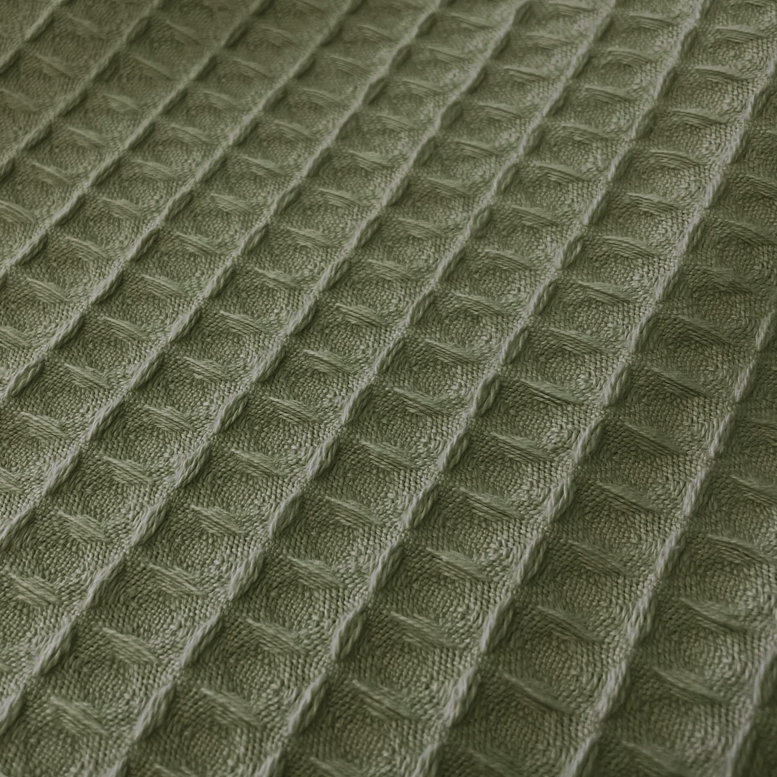 Hotel Waffle Cushion Covers - Two Pack