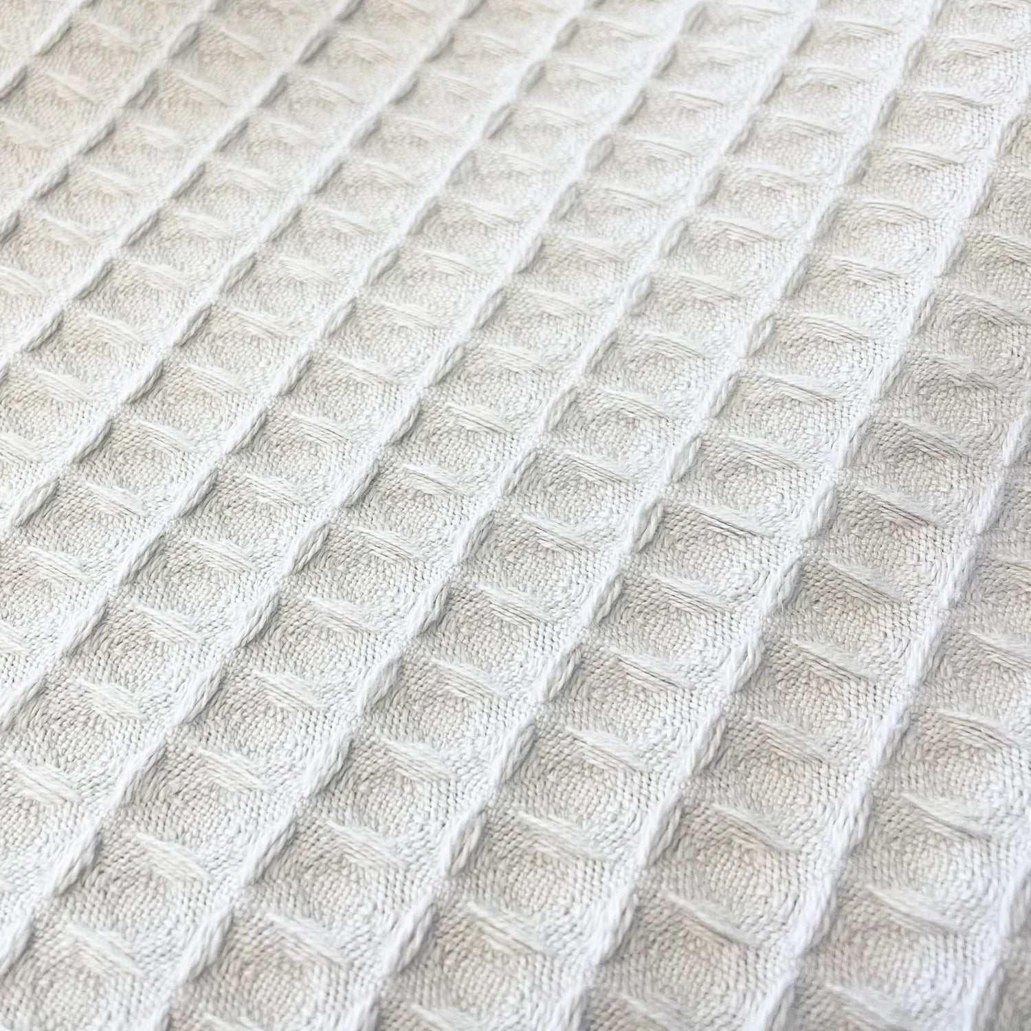 Hotel Waffle Cushion Covers - Two Pack