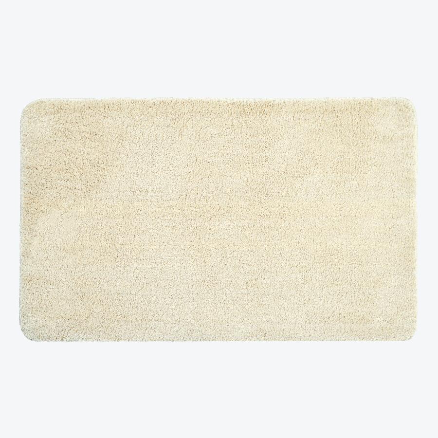 Cream Microfibre Bath Mat - Premium Bathroom Rug