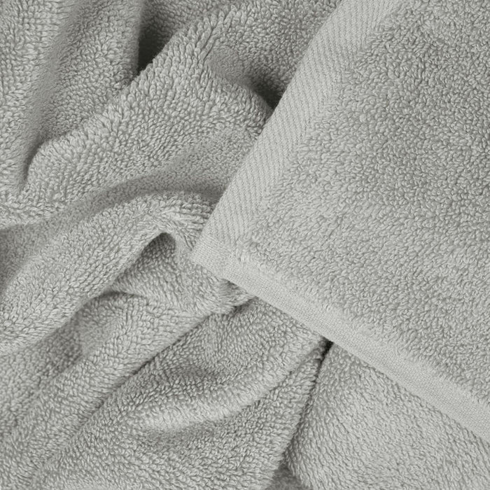 Grey Egyptian Cotton towels - bath towels, hand towels, face cloths and sheet. Made from super soft zero twist cotton.
