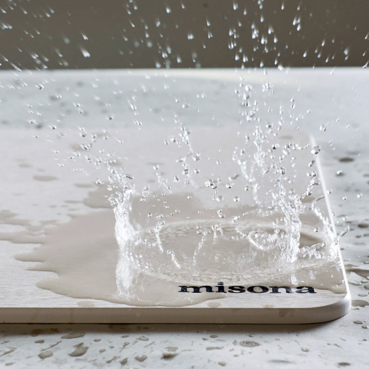 White diatomite bath mat absorbent stone