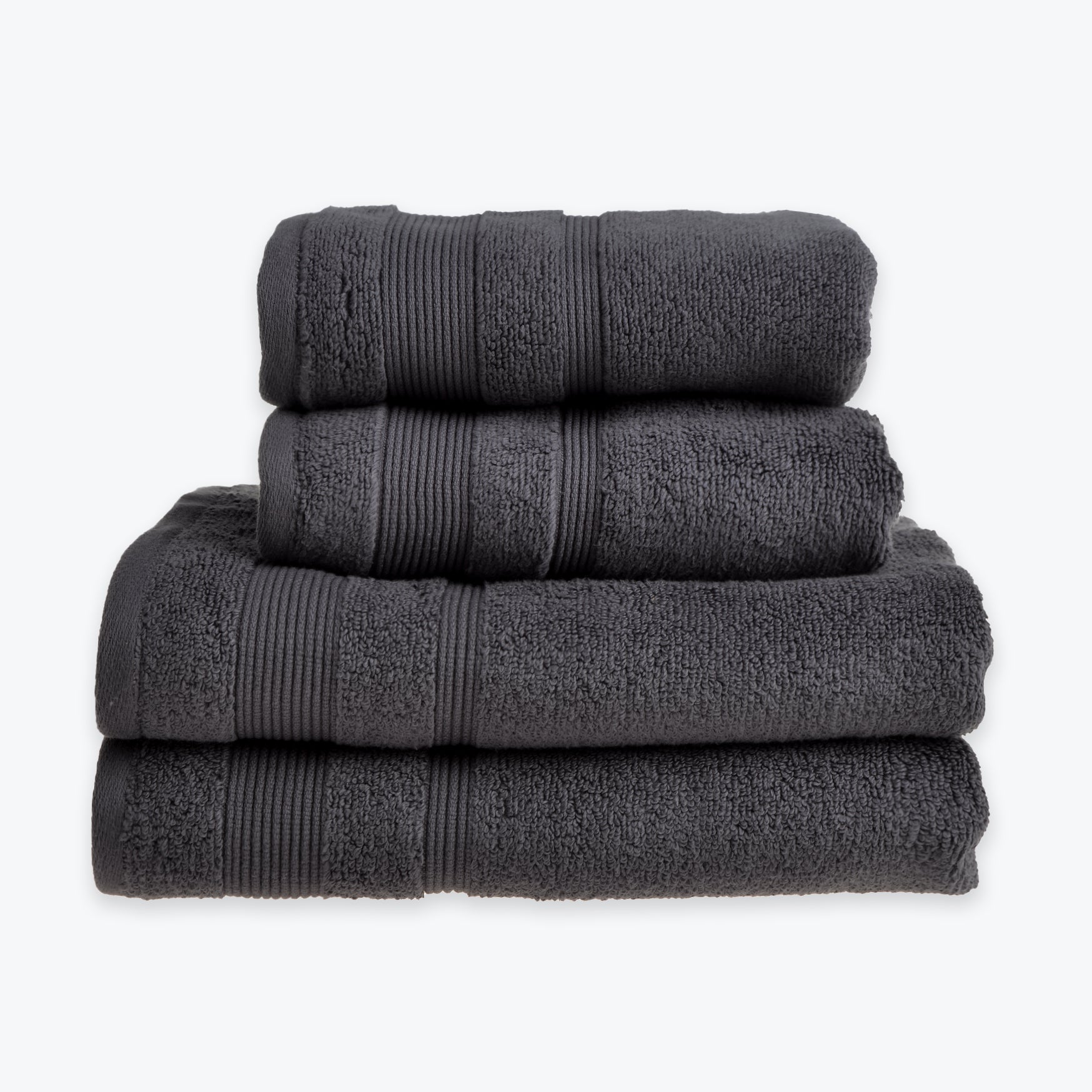 Zero Twist Egyptian Cotton 4 Piece Towel Bale