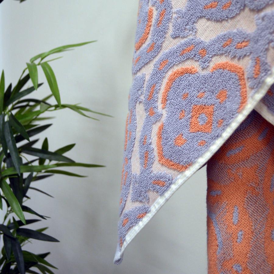 A close up of the Goa Towel design