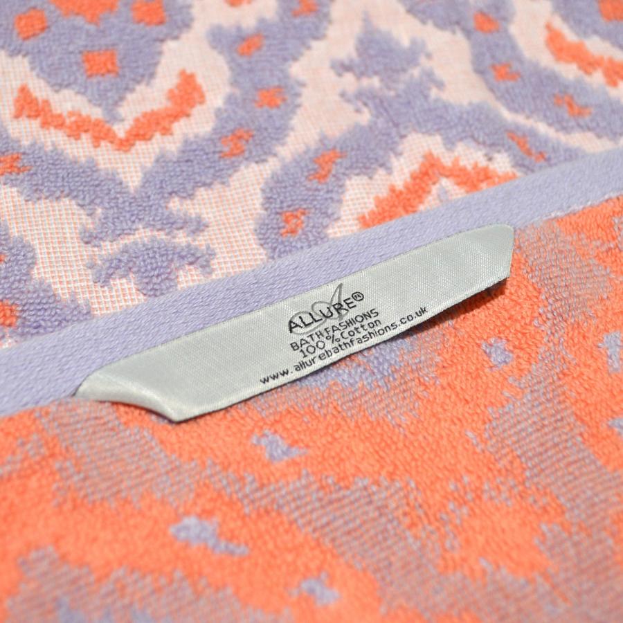 Patterned Towel Hanging Loop