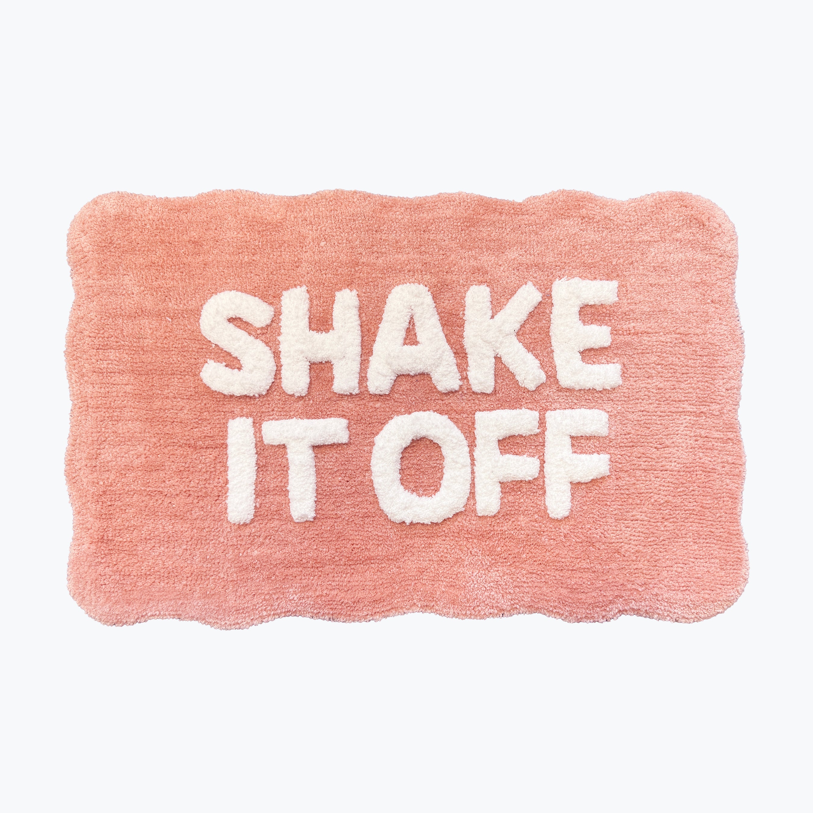 Shake It Off Scallop Bath Mat