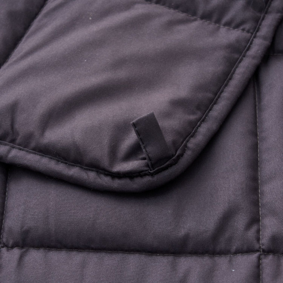 Weighted blanket for adults and kids, relaxing sleep aid.