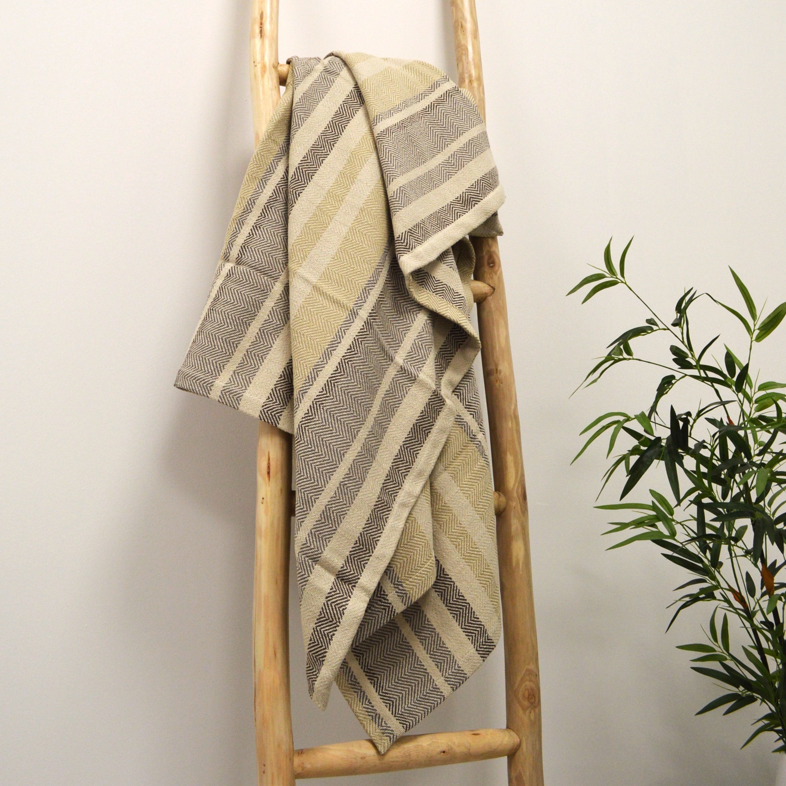 Beverley Herringbone Throw