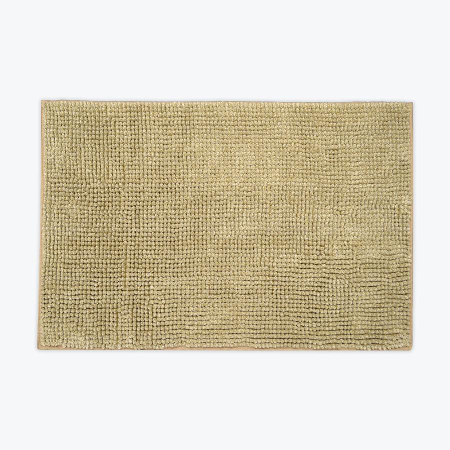 Chenille Bobble Bath Mat - Super Soft Microfibre & Non-Slip