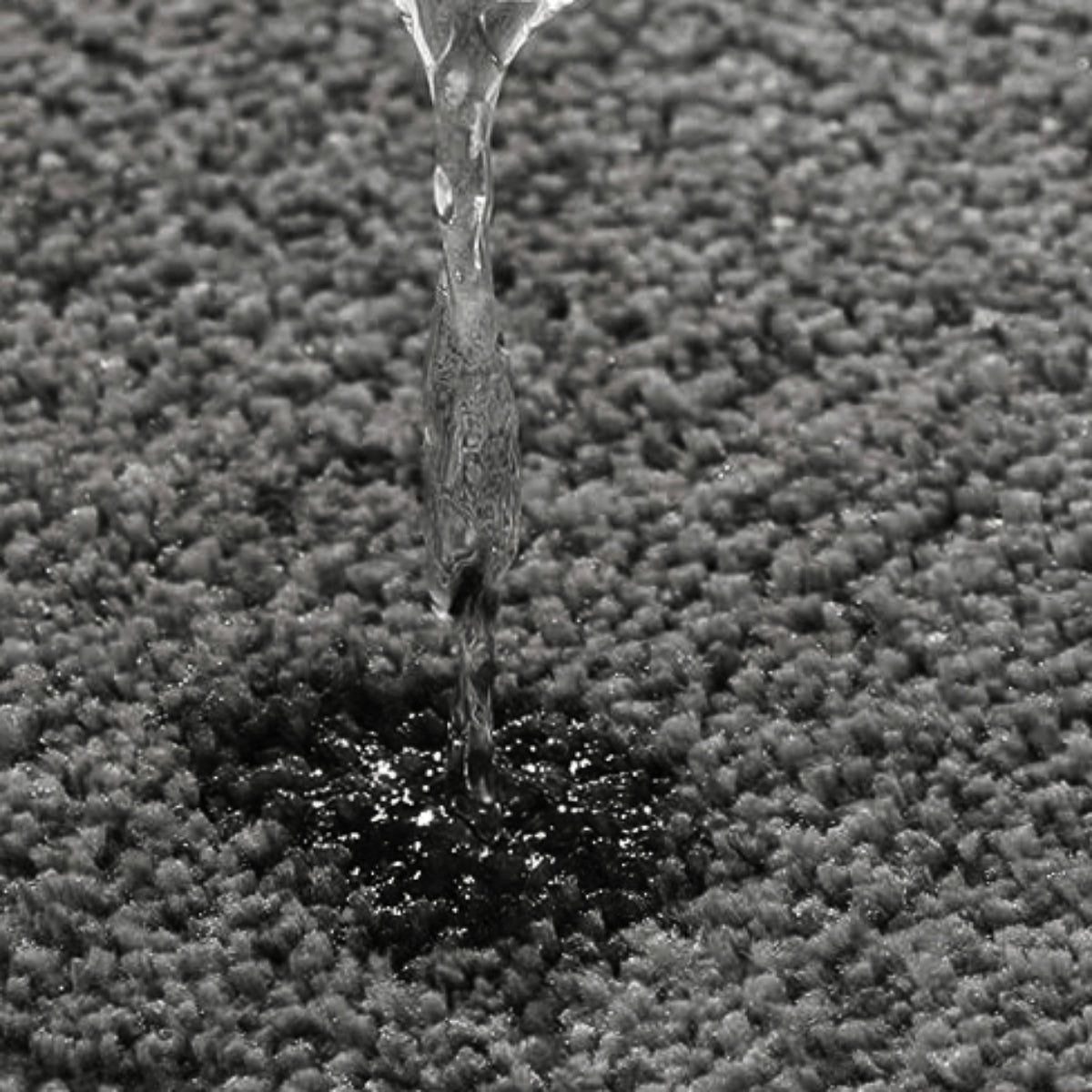 Super absorbent microfibre bath mats