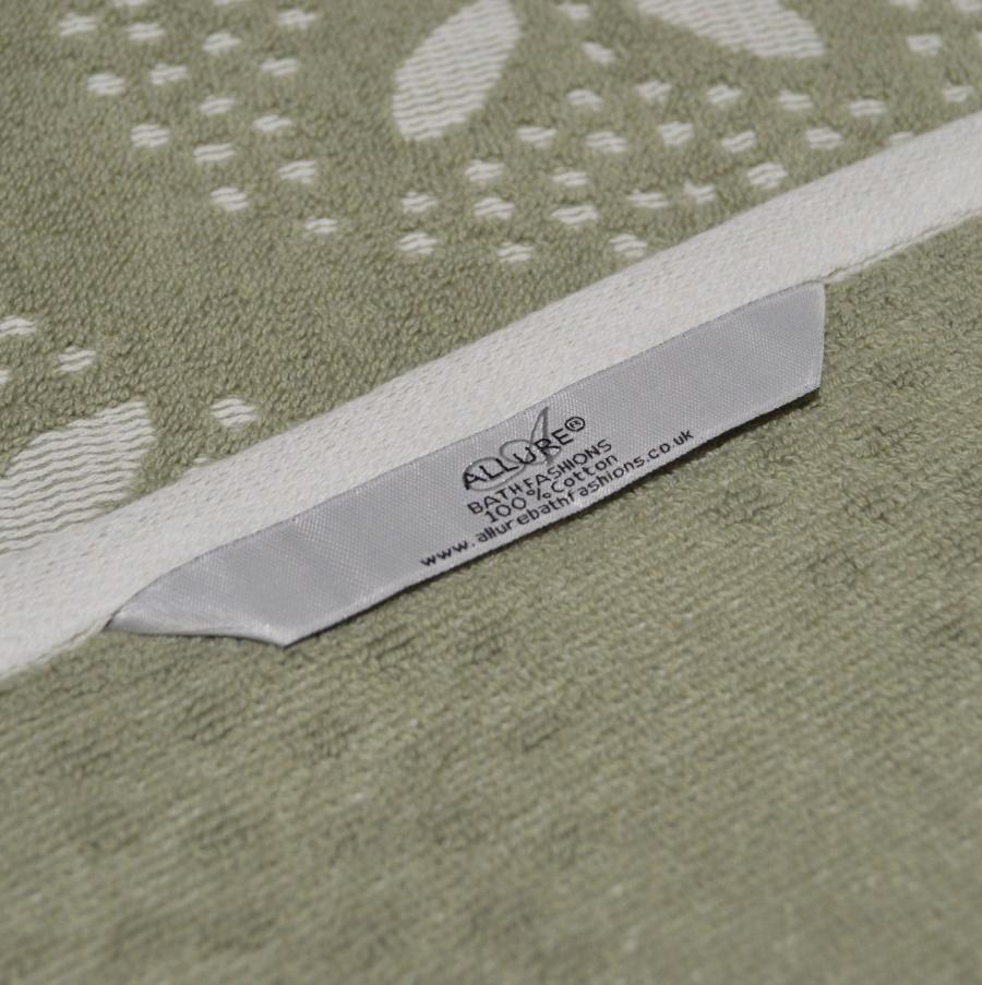 A close up of the hanging loop on a Marrakesh Towel