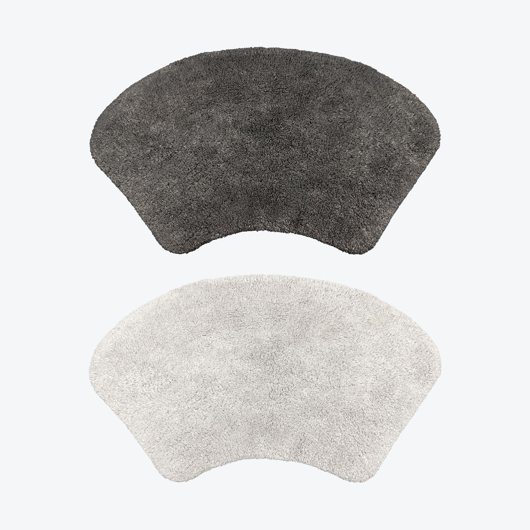 pack of 2 curved shower mats.