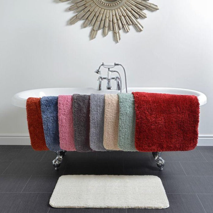 Luxury Bath Mats in Microfibre - Non-Slip, Super Soft & Absorbent - Allure Bath Fashions