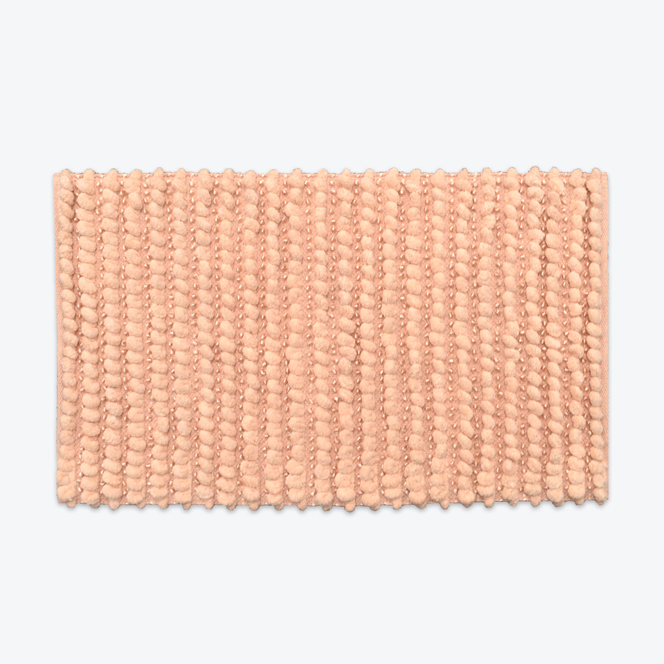 Blush Pink Sparkle Bath Mat - Chunky Bobbles