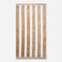 Large cabana beach towels, beige/neutral