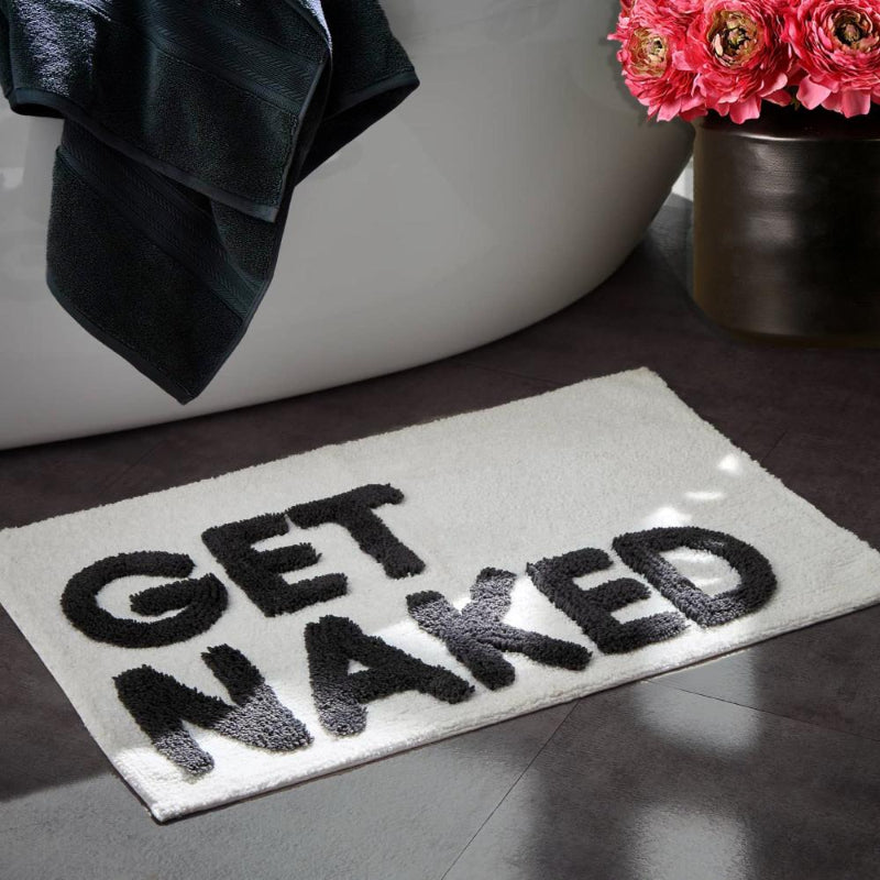Get Naked Bath Mat, fun novelty rug for the bathroom