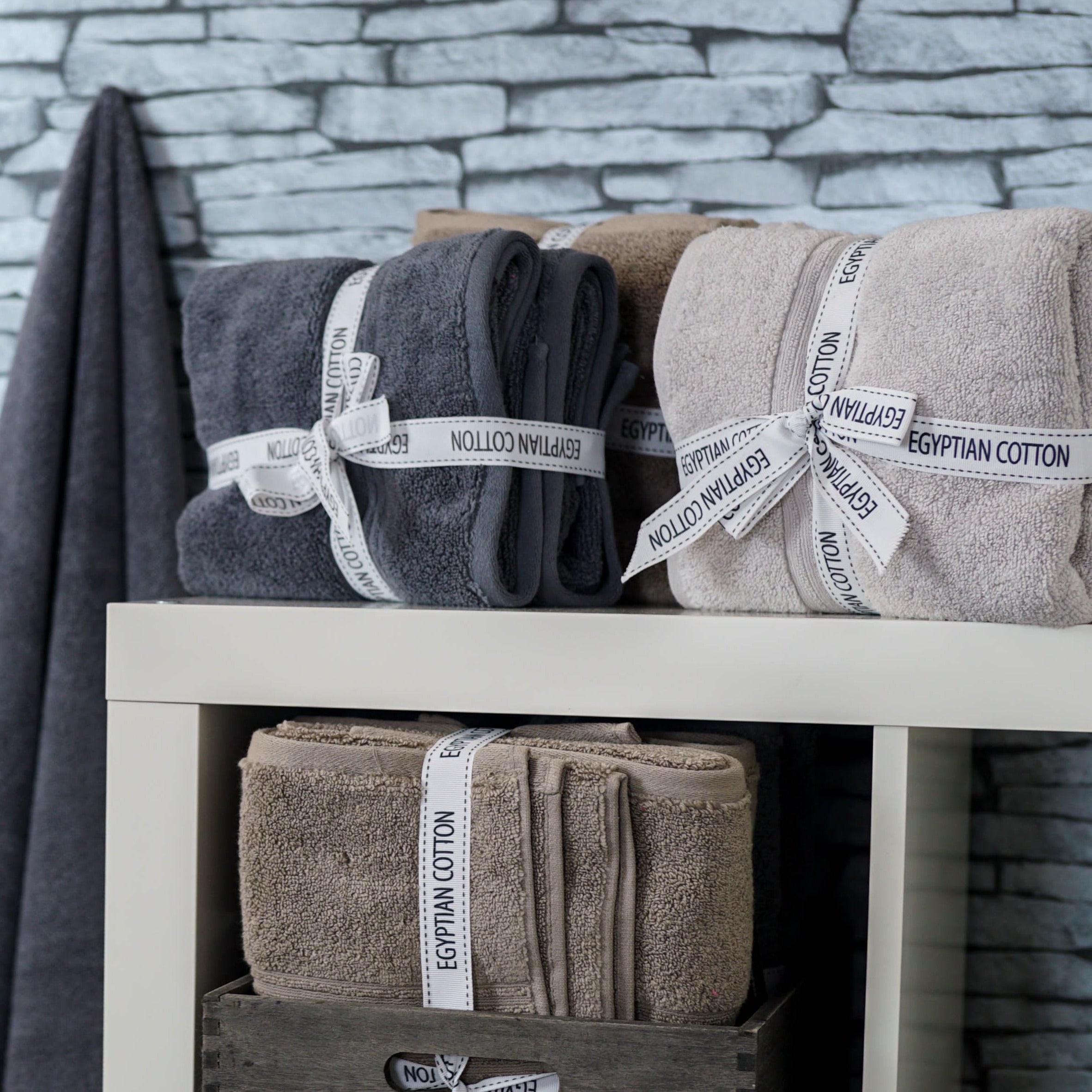 Spa Luxury Egyptian Cotton Bath Towel Set (2 Pack) - Allure Bath Fashions