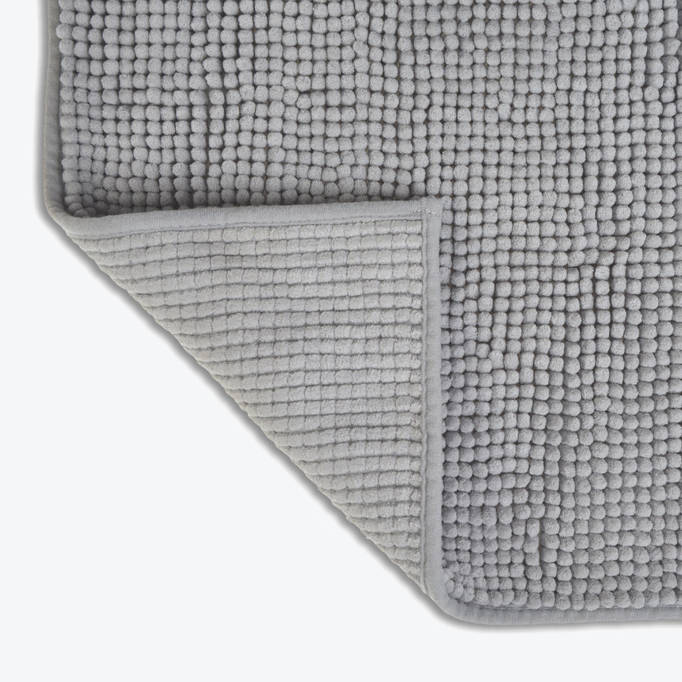 Chenille Bobble Bath Mat - Super Soft Microfibre & Non-Slip