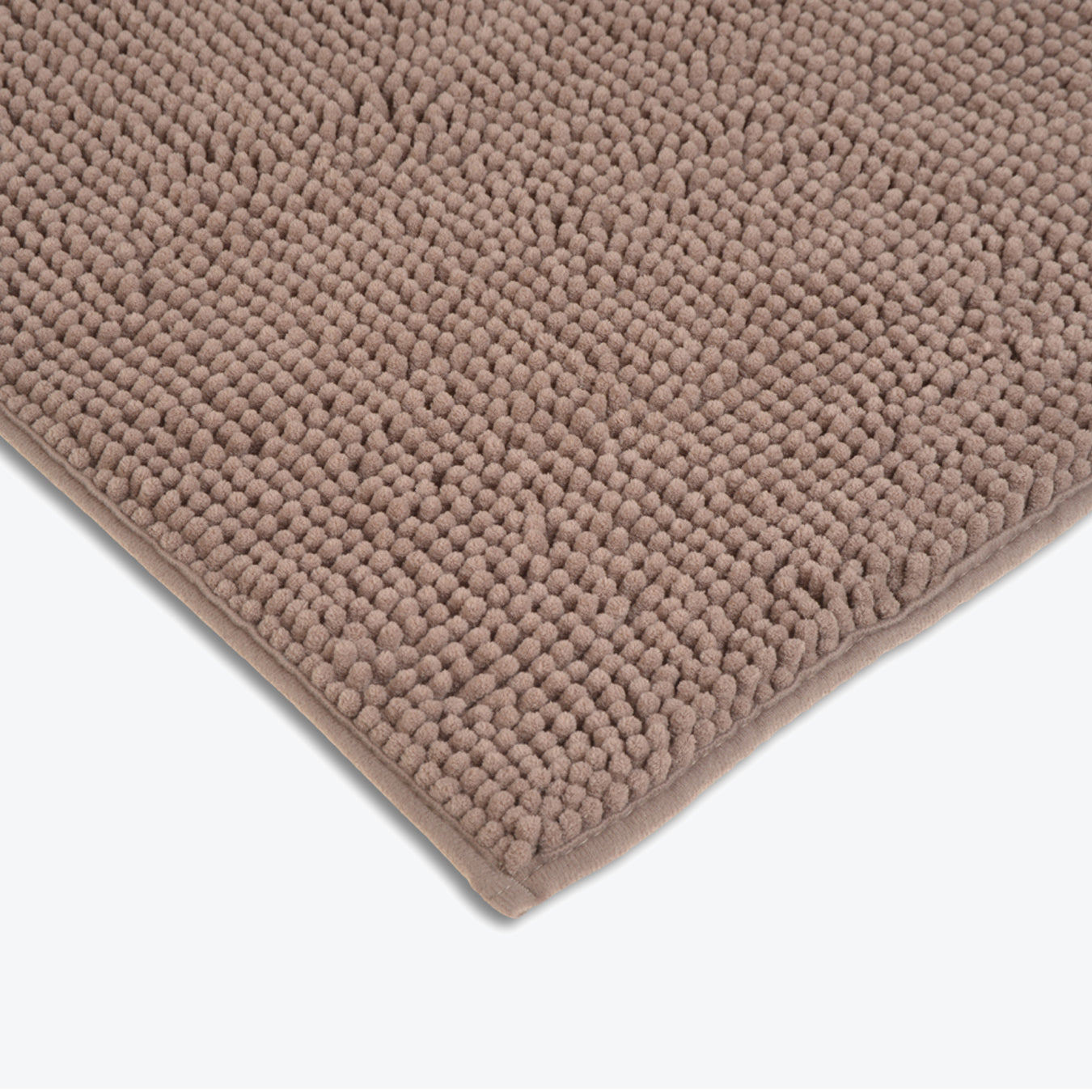 Chenille Bobble Bath Mat - Super Soft Microfibre &amp; Non-Slip