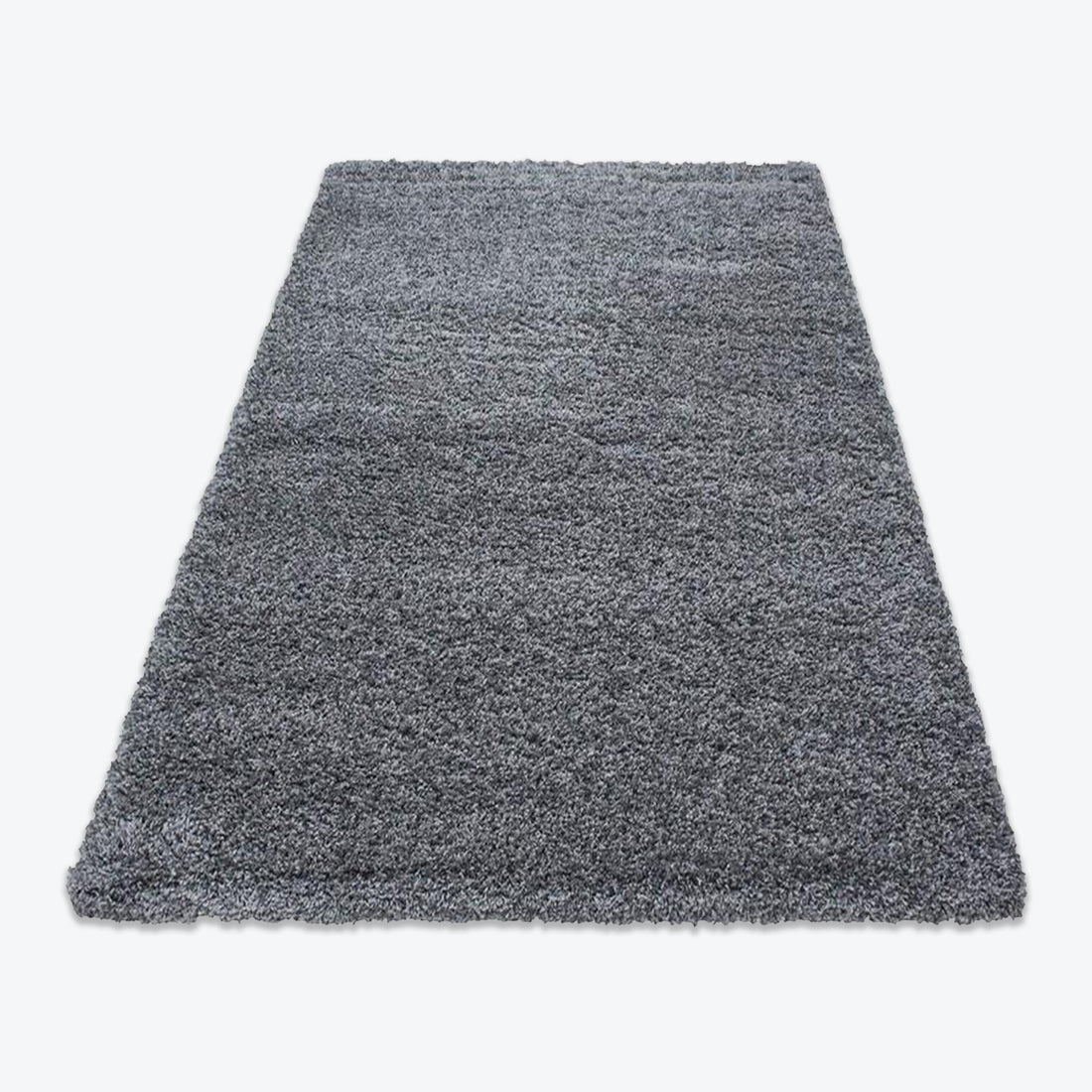 Big gray rug shaggy deep pile fluffy area rug