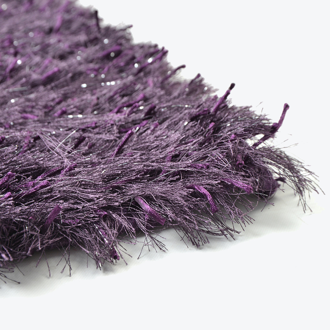 Shimmer Toilet Mat with Sparkle Details