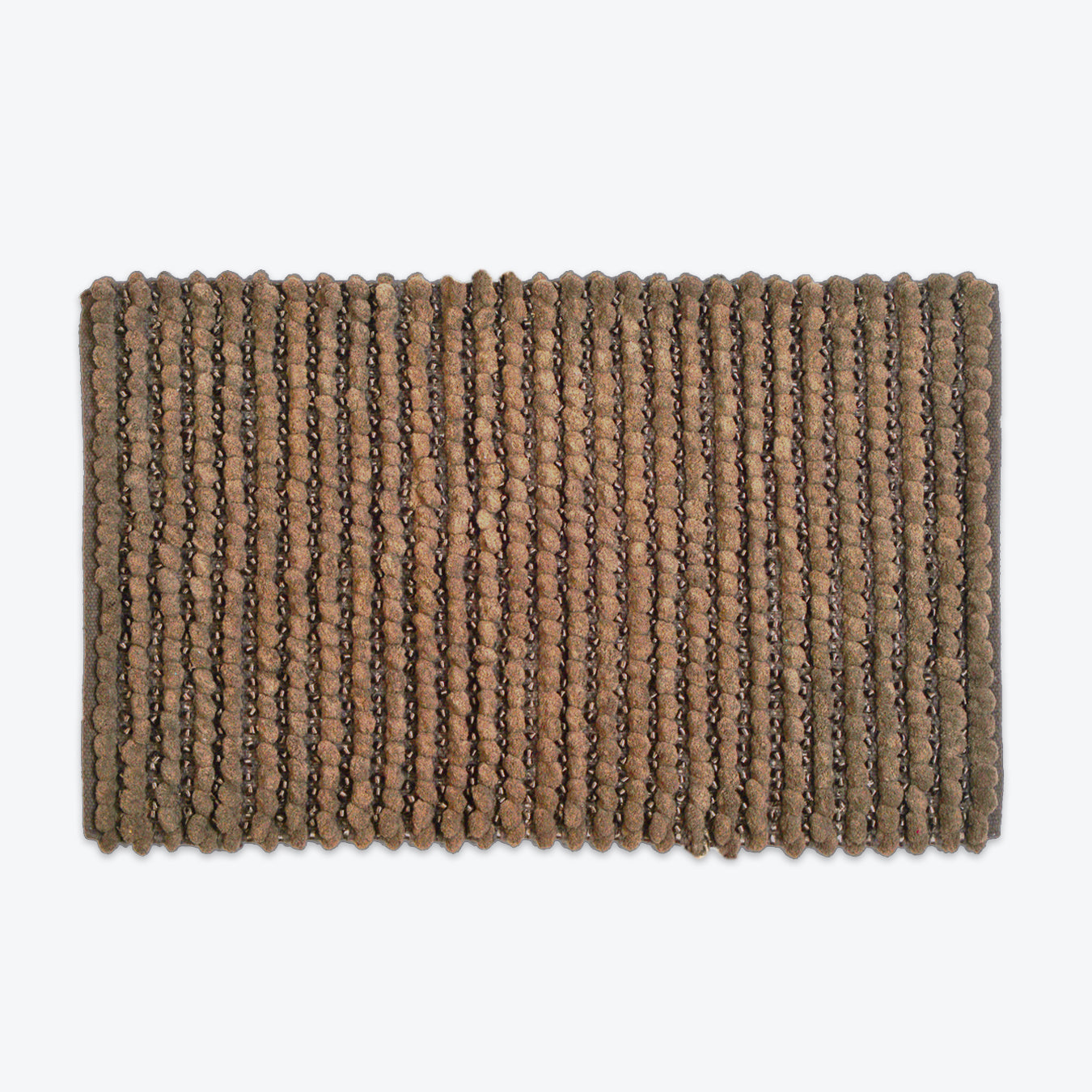 Mocha Sparkle Bath Mat - Chunky Bobbles