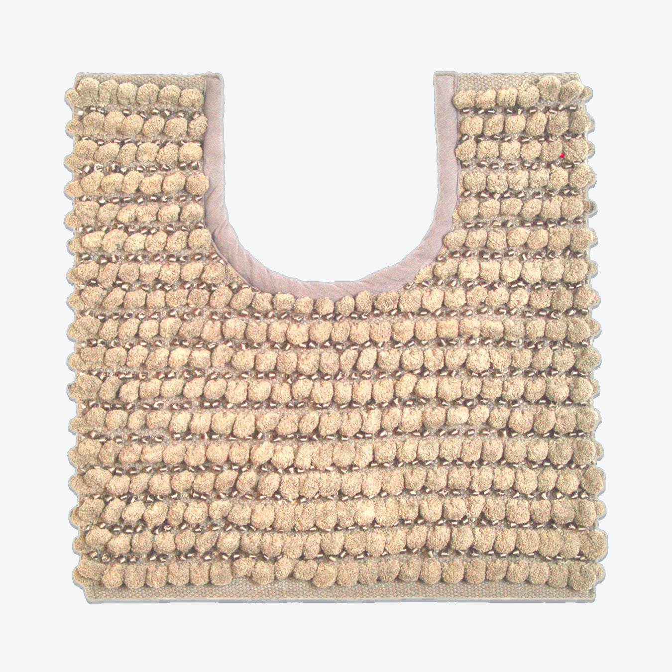 Stone Sparkle Pedestal Mat - Chunky Bobbles