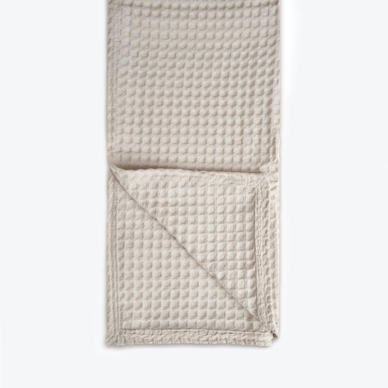 Taupe Waffle Bedspread - Premium Bedroom Throw for the bed.