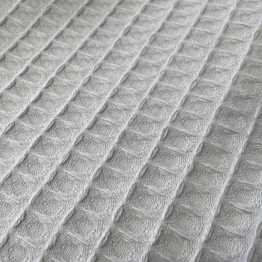 grey waffle cushion covers