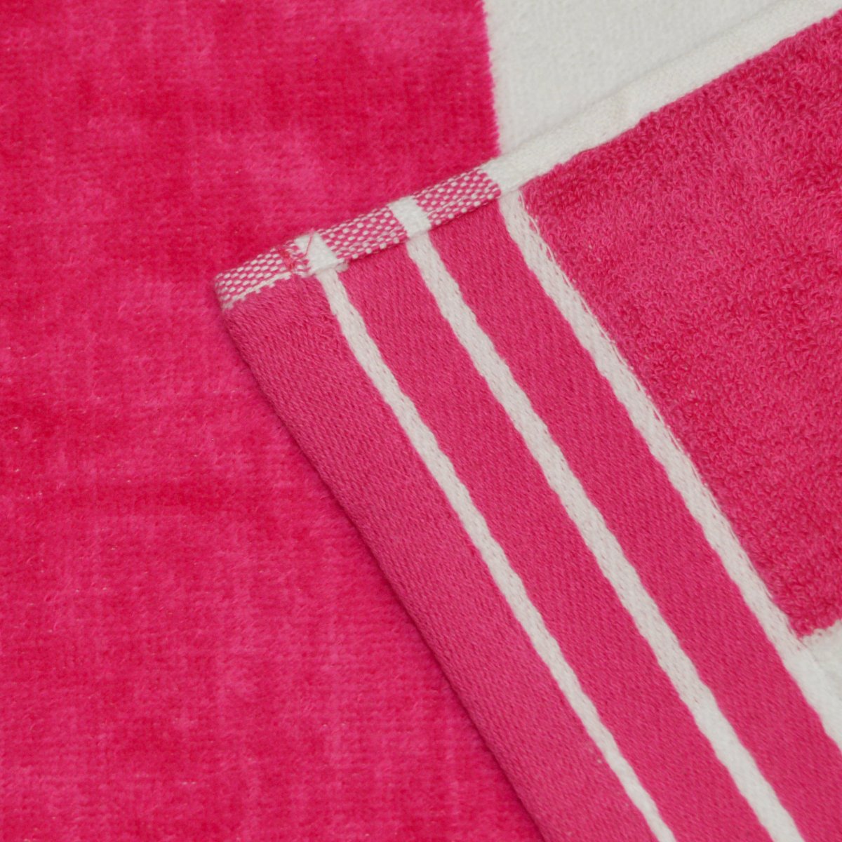 Hot pink beach towel