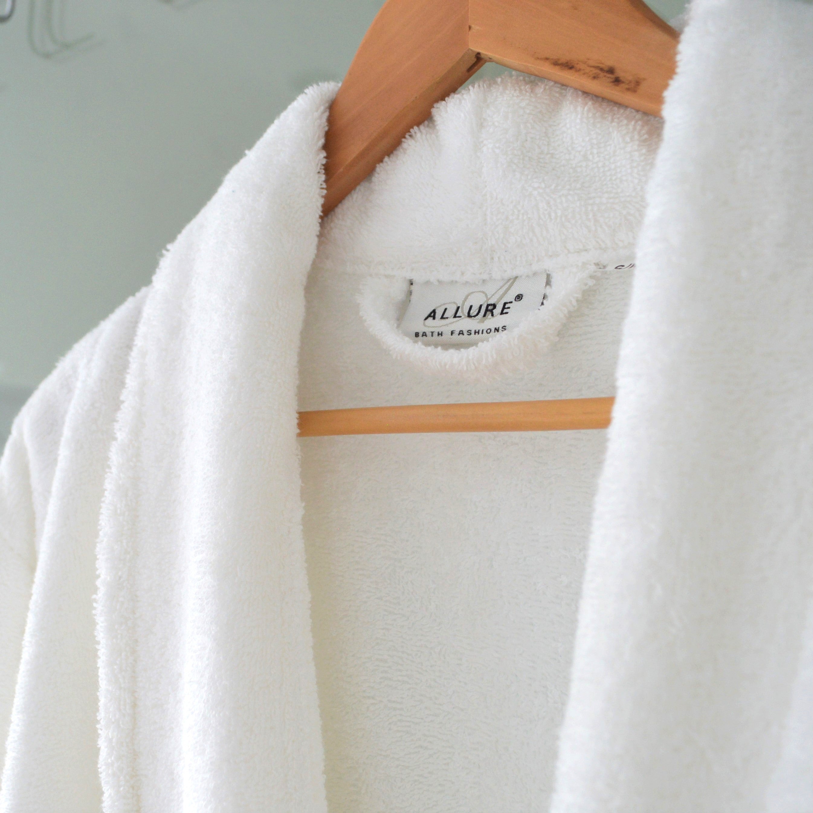 Towelling Bathrobes | Cotton Spa Dressing Gowns – Allure Bath Fashions