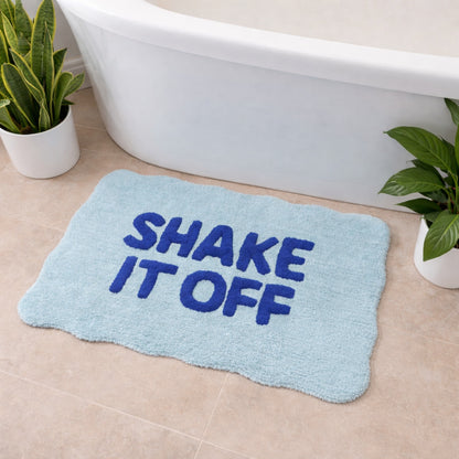 Shake It Off Scallop Bath Mat