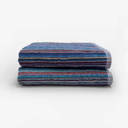 Multicoloured Recycled Cotton Towels - Quick Dry &amp; Lightweight