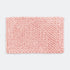 Blush pink textured bobble bath mat - super thick bathroom rugs.