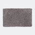 Dark grey bathroom mats in super thick chunky bobble design - extreme comfort. 