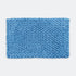 Blue chunky bobble bath mat, extra large and comfy.