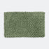 Olive green bathroom mats, super thick and chunky deep pile bath mats.