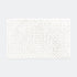 White chunky bobble bath mat in luxury thick textured design.