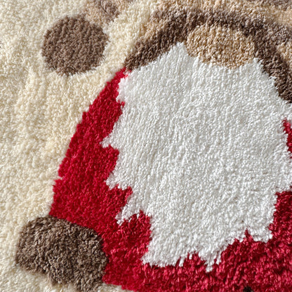 Neutral Gonk Christmas Bath Mat