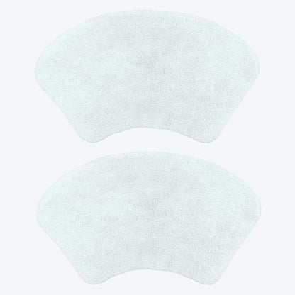 white curved bath mats for shower unit