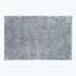 Chenille light grey bath mat super soft shaggy bobble bathmats.