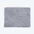 Dove grey chunky bobble bath mat, made from super plush chenille