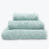 Duck egg blue Country Bathroom Towel Set - Floral Textured Towels in damask pattern.