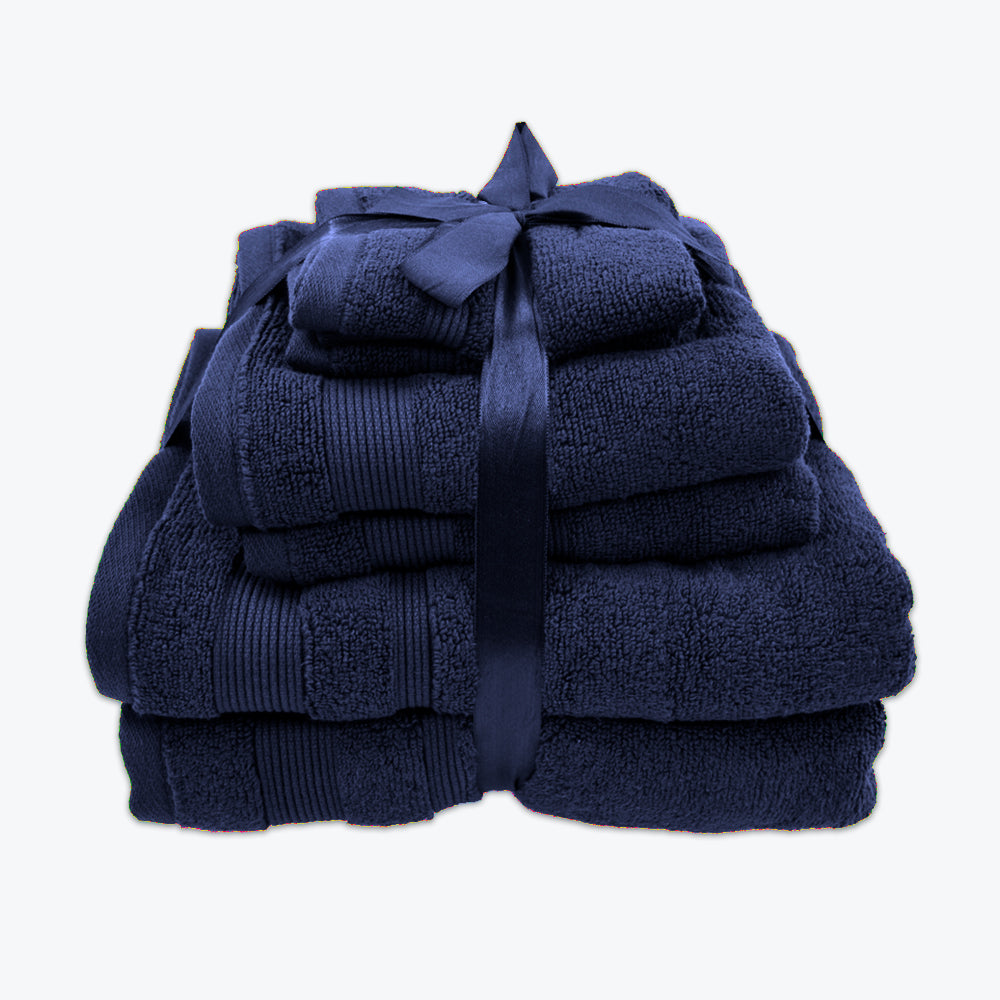 Navy cheap towel bale