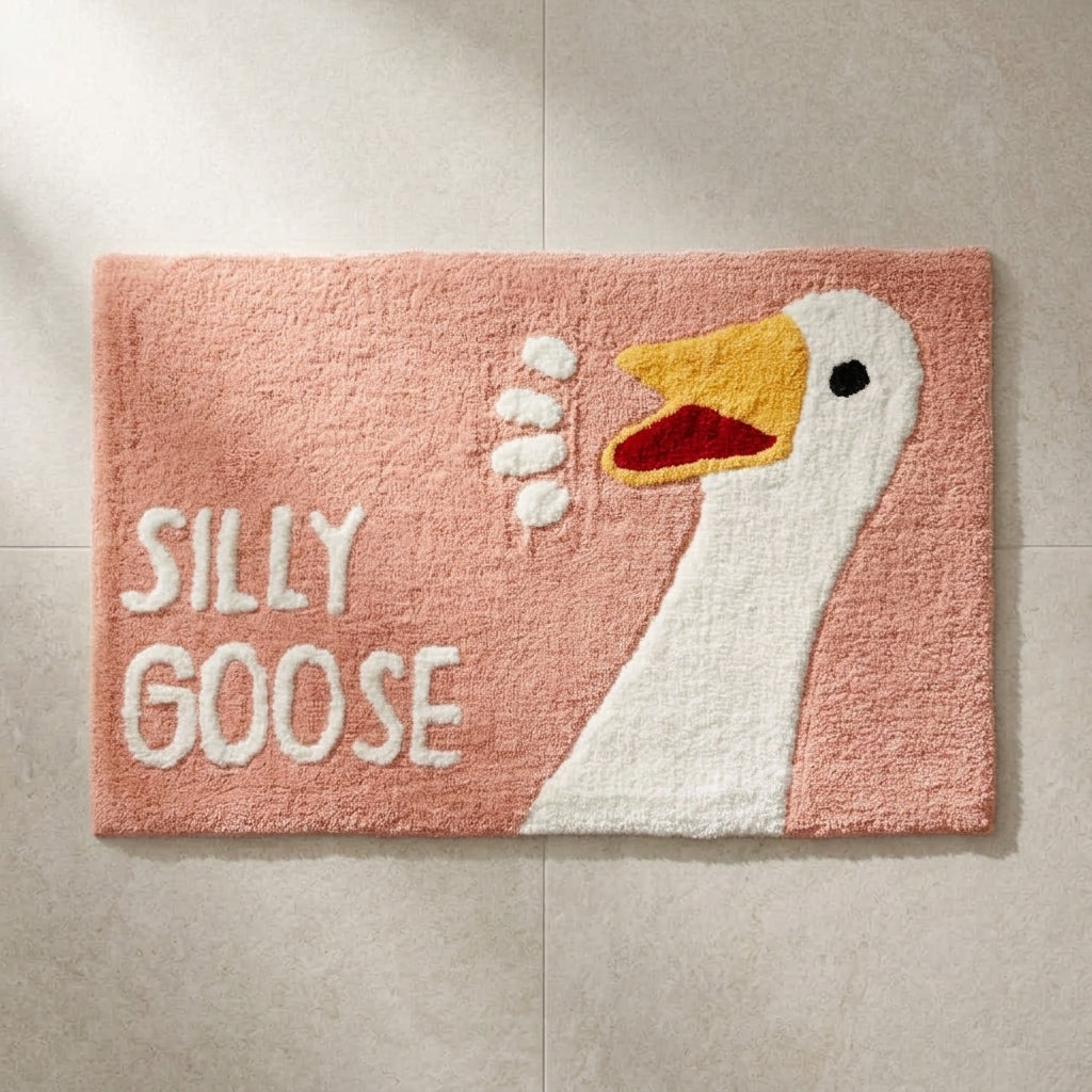 Silly Goose Bath Mat