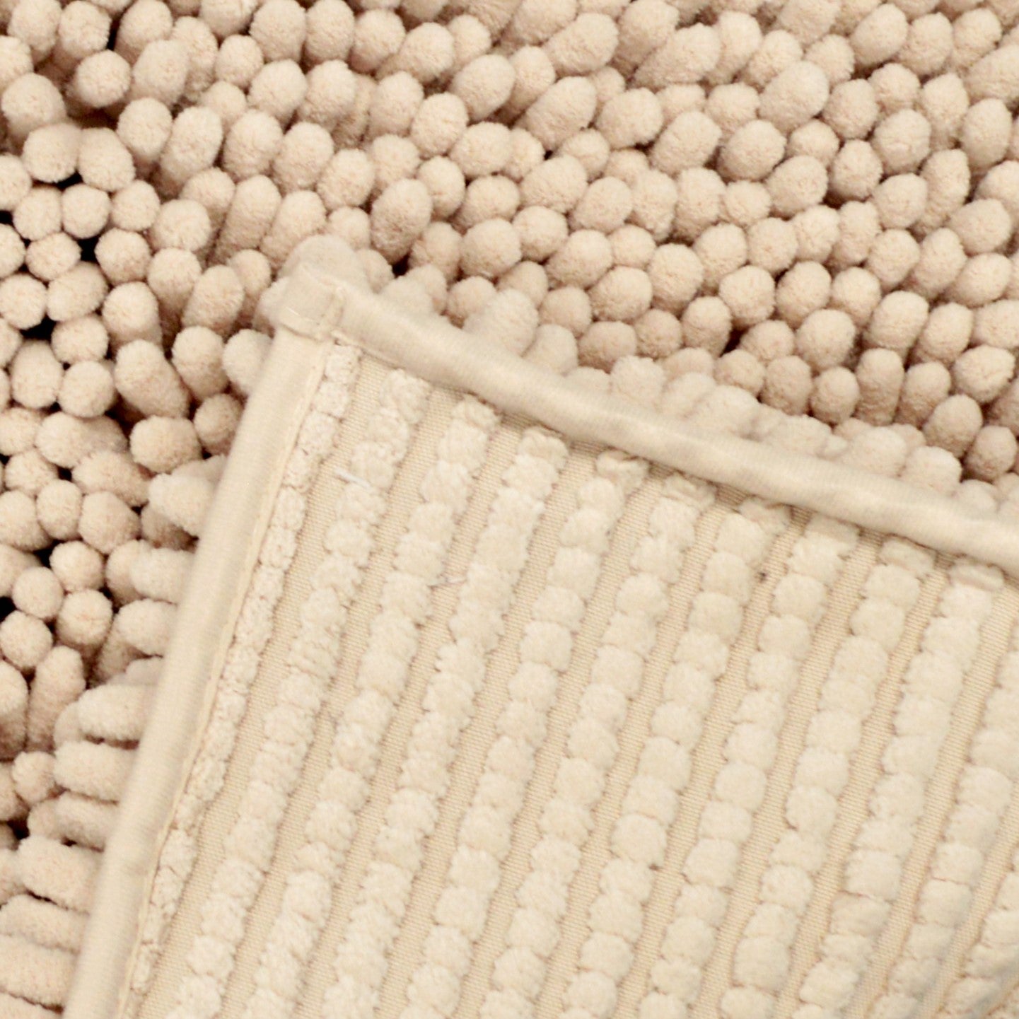 Non Slip chenille bath mat